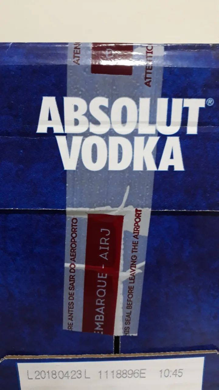 Caixa com 6 Absolut 1L - Foto 4