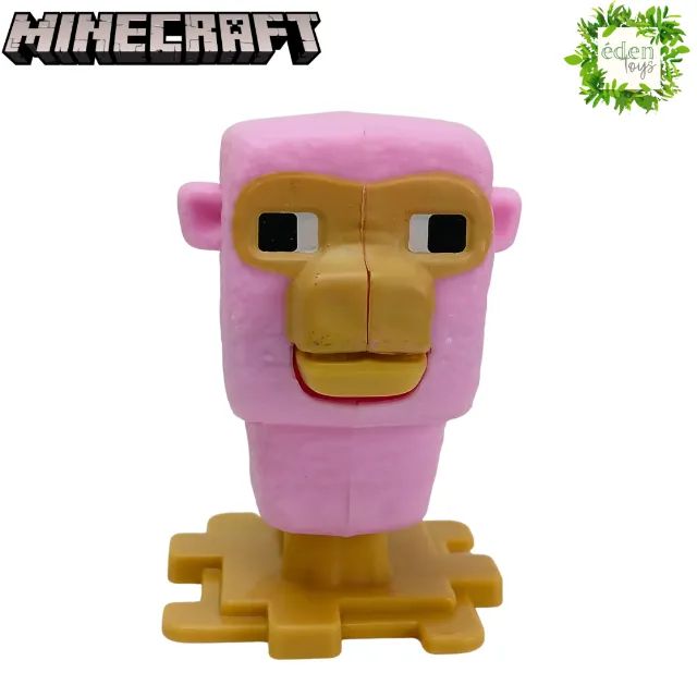 Boneco Ovelha Rosa Minecraft Mc (cód 736) - Foto 5