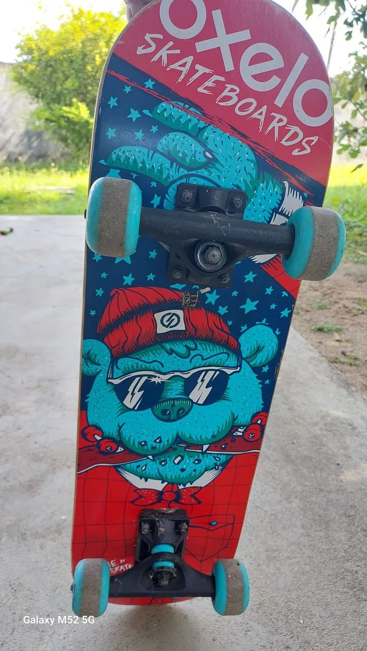 Skate Oxelo e Equipamentos de Proteção - Foto 3
