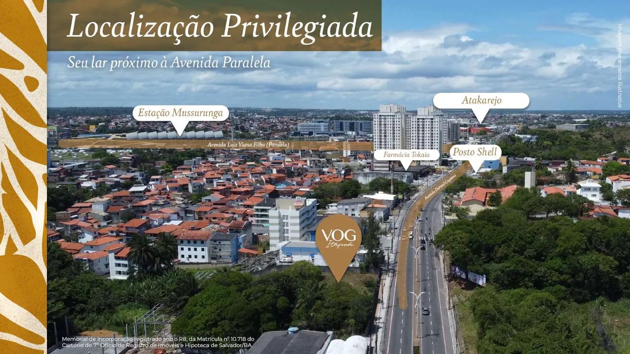 APARTAMENTO 2 SUÍTES À VENDA NO VOG ITAPUÃ - Foto 3