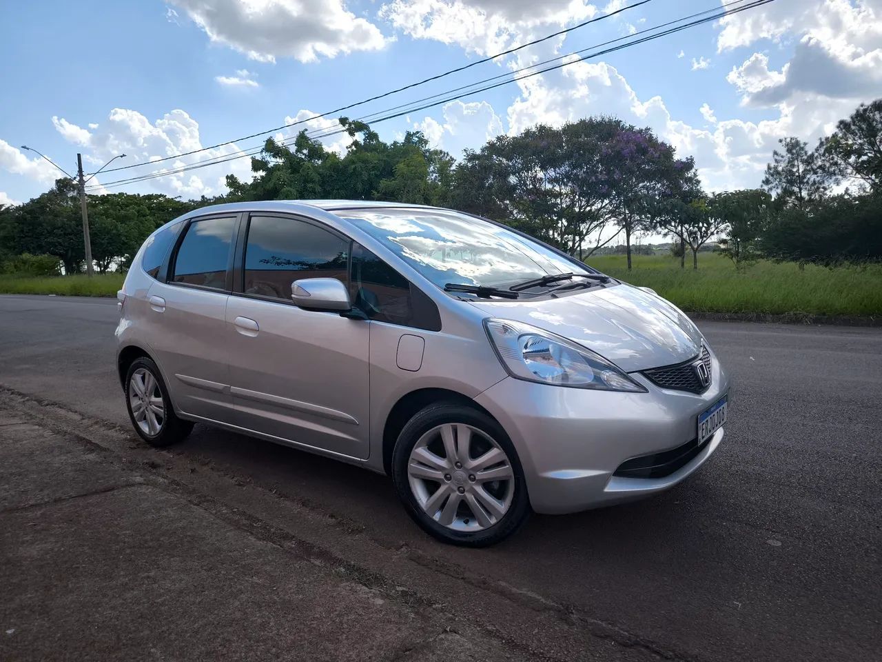 Honda Fit prata 1.5 EX - Manual 2010