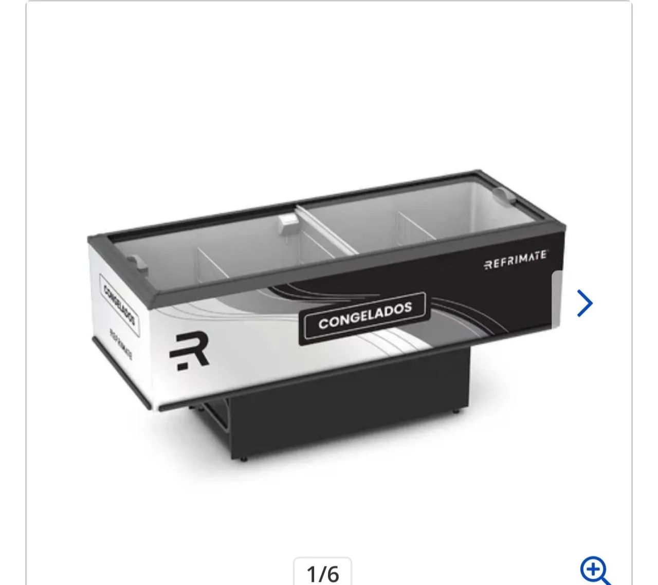 Ilha pra congelados e frios Refrimate 2 metros 