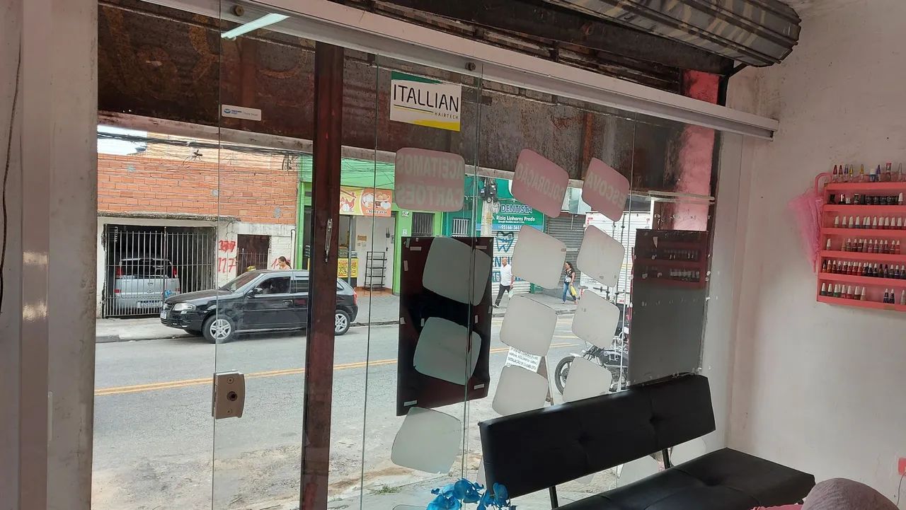 Porta de vidro com chave para comércio! 