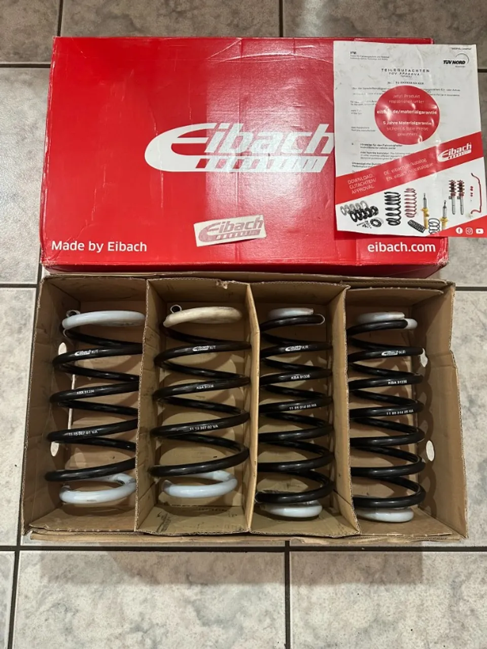 Molas Esportivas Eibach Jetta TSI 2.0 2011 a 2018