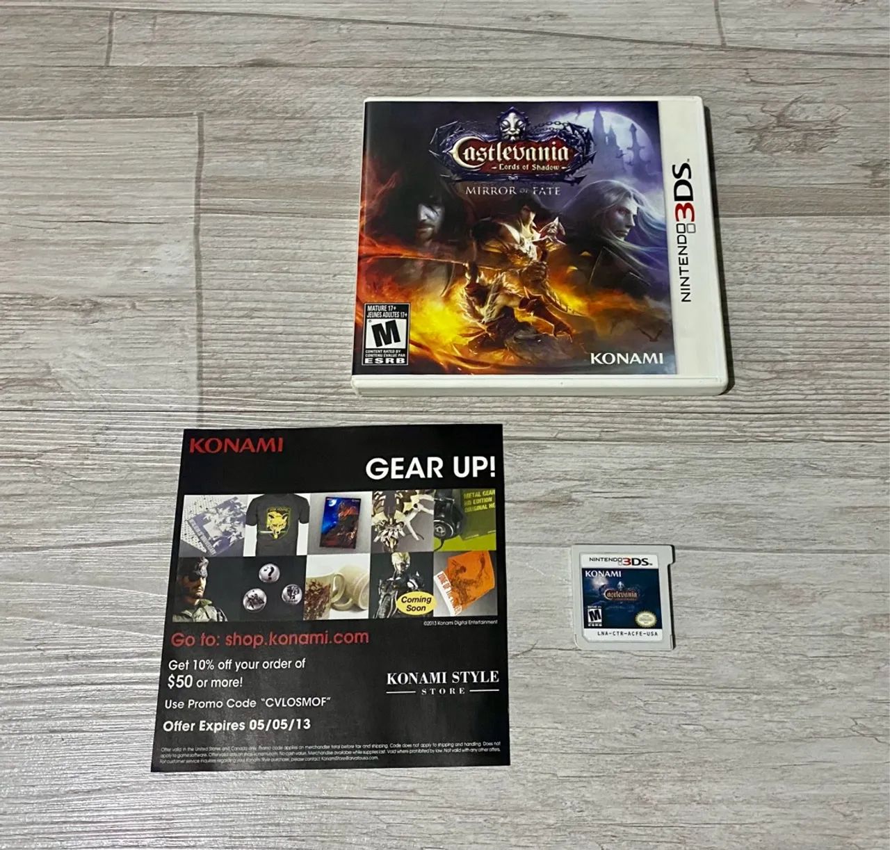 Nintendo 3DS Castlevania: Lords of Shadow - Mirror of Fate Raro 