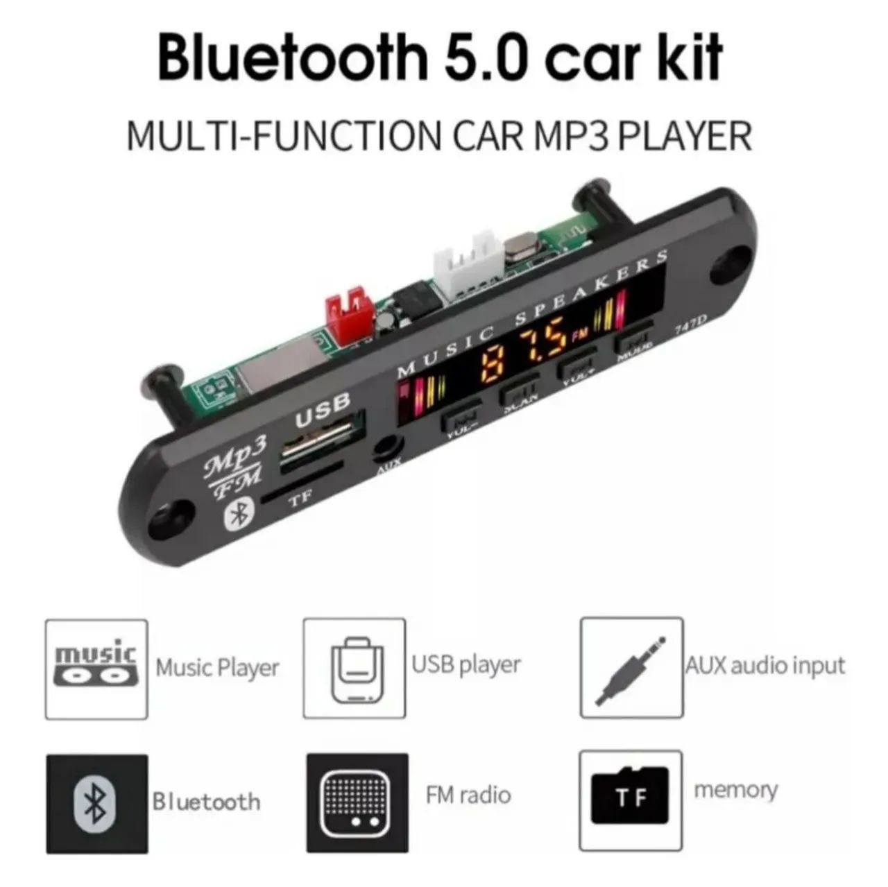 Placa bluetooth decodificadora mp3 