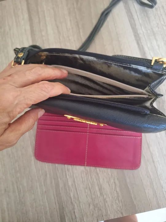 Bolsa Carmen Steffens preta - Foto 2