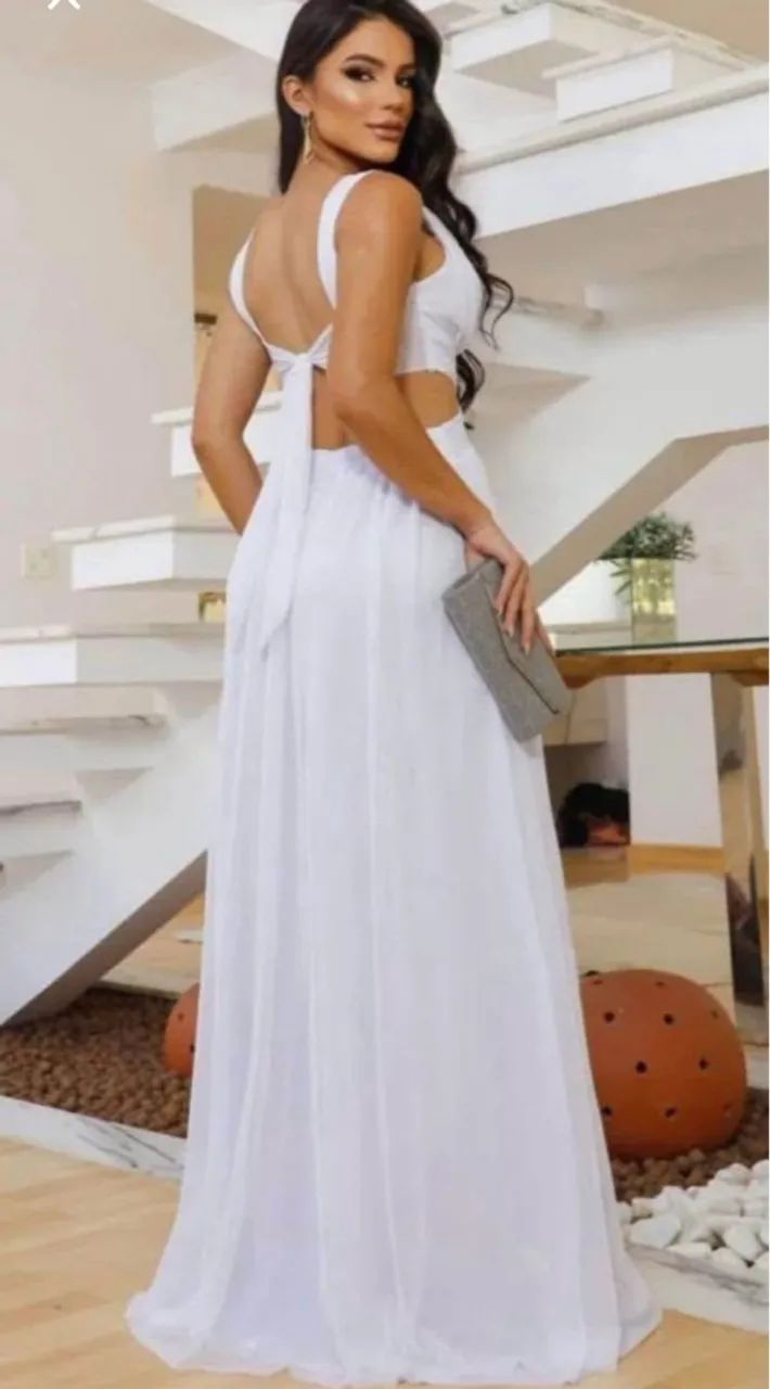 Vestido branco de noiva - Foto 2