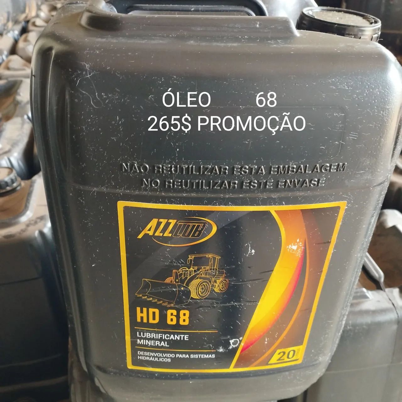 Óleo Hidráulico ALLTUB HD 68 - 20 Litros