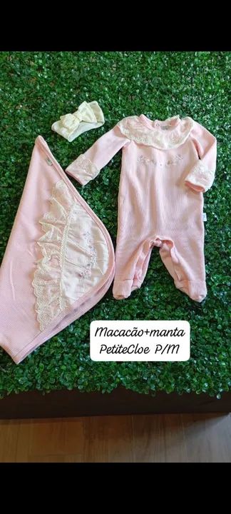 Roupas Bebê novas e seminovas tamanhos RN / P / M  - Foto 4