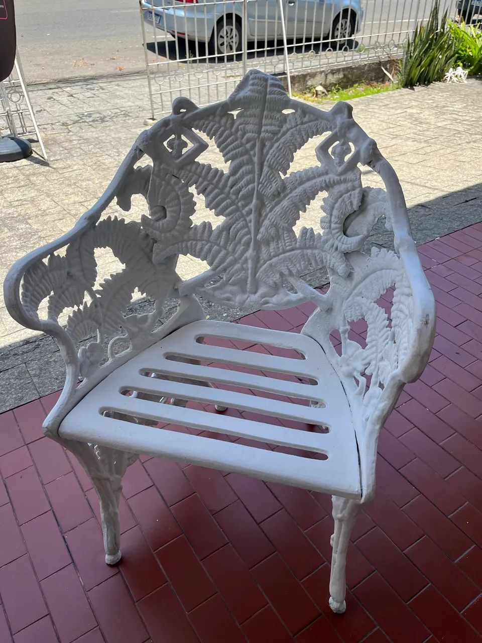Conjunto cadeira de Ferro - Foto 2