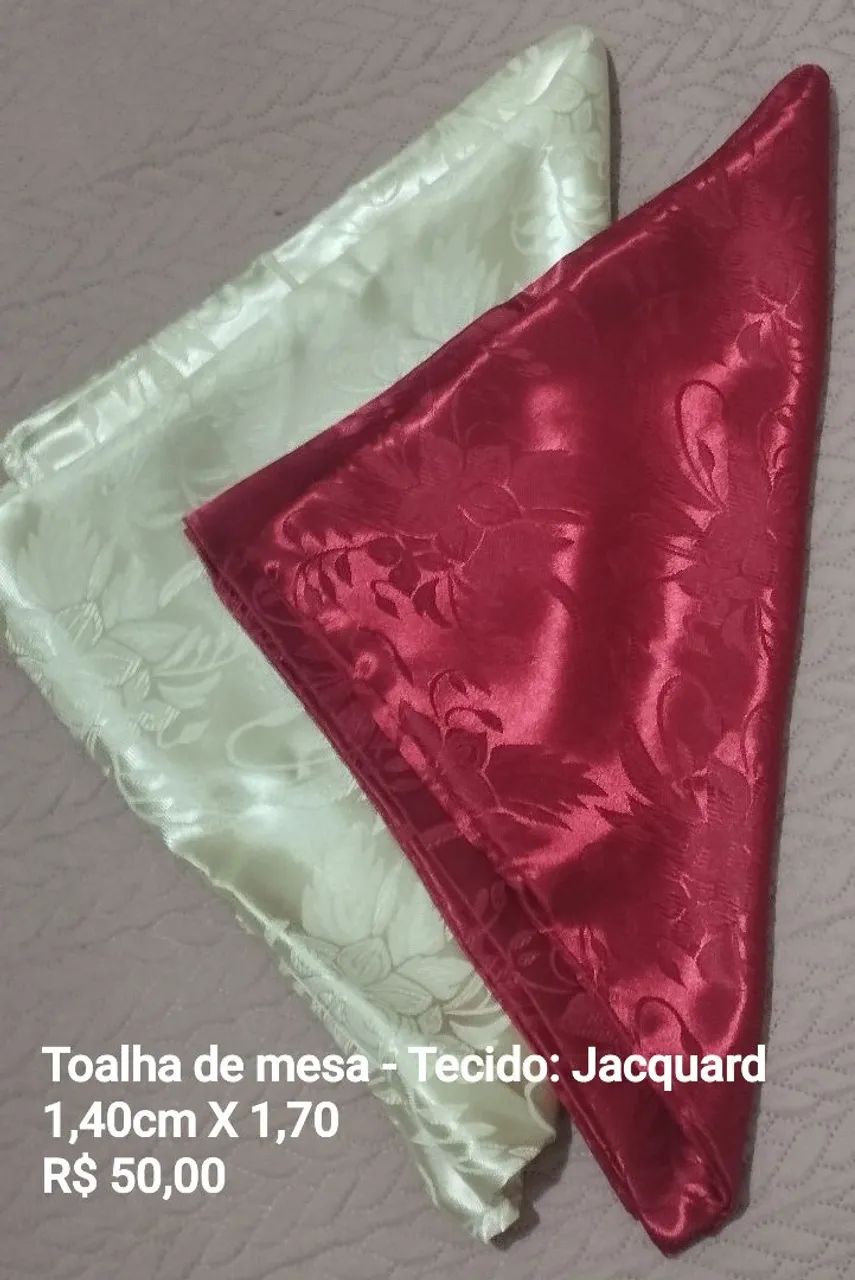 Toalha de Mesa Jacquard 1,40m x 1,70