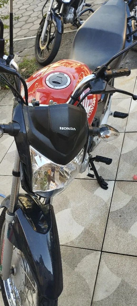 CG 160 start ano 2024 muito nova 9700 km rodado MOTO DE LEILÃO  - Foto 4