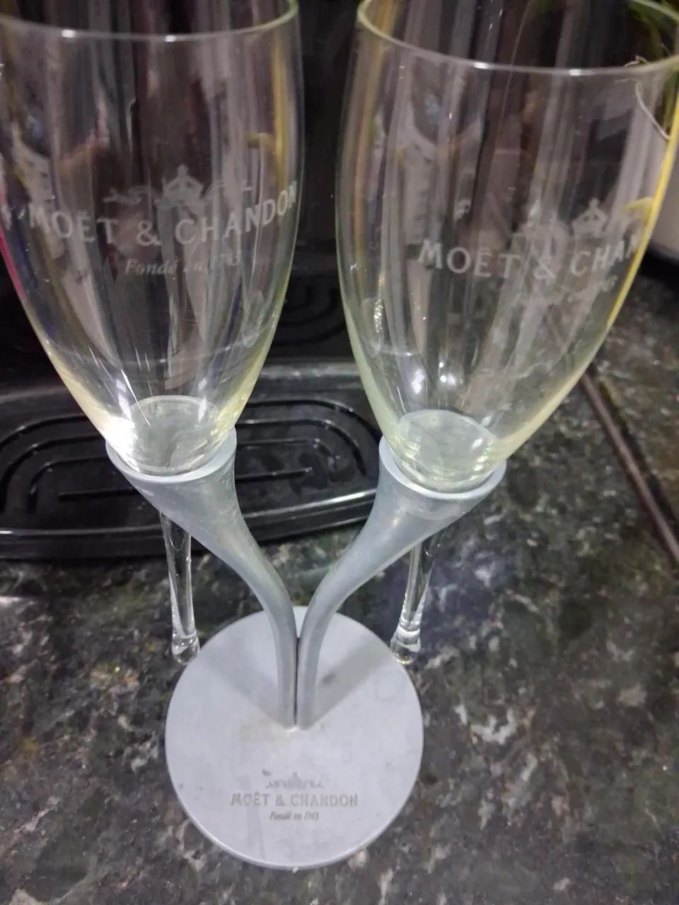 Antiguidade Taças com base Moët e Chandon