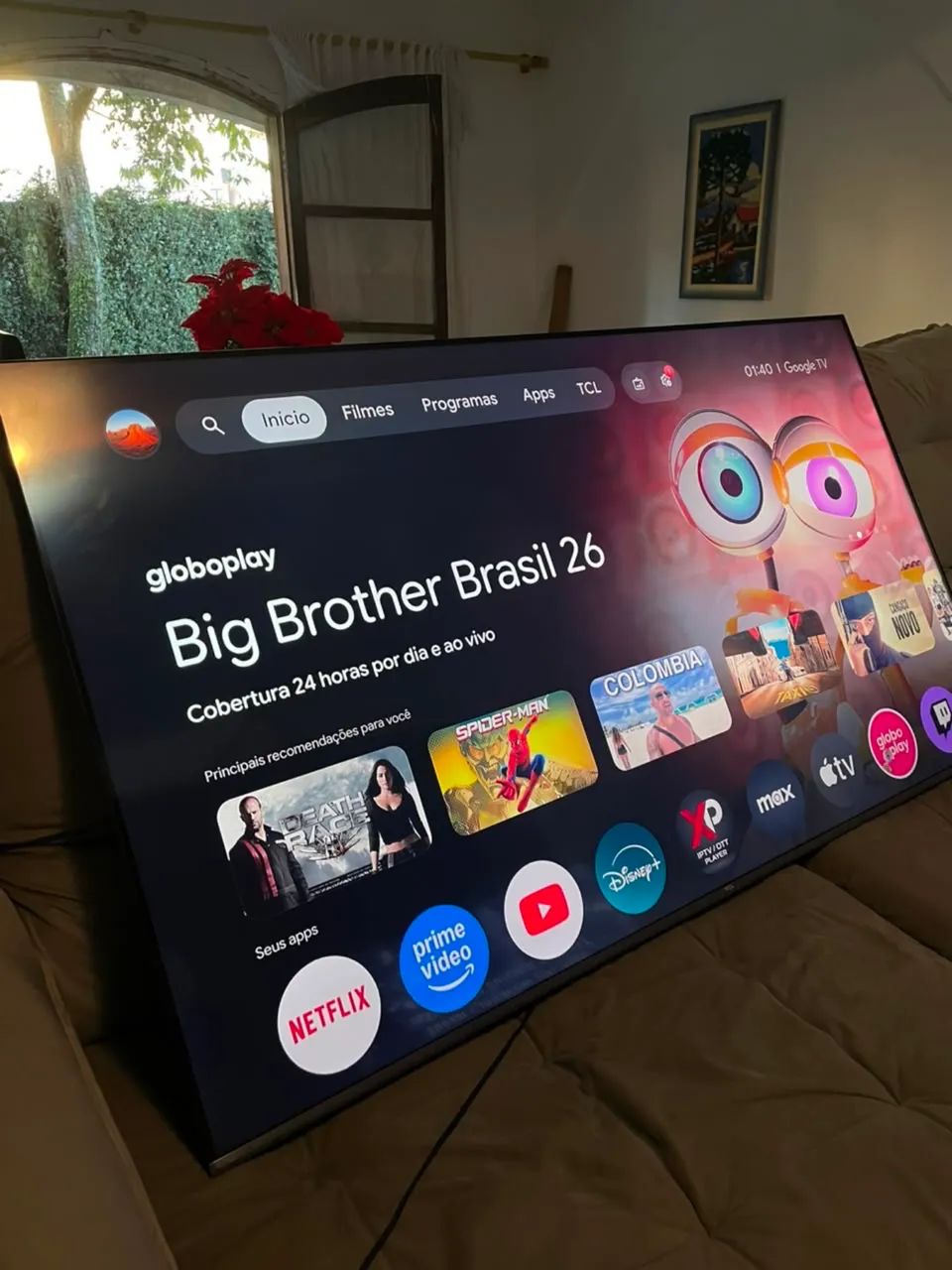Tv TCL 75 polegadas!