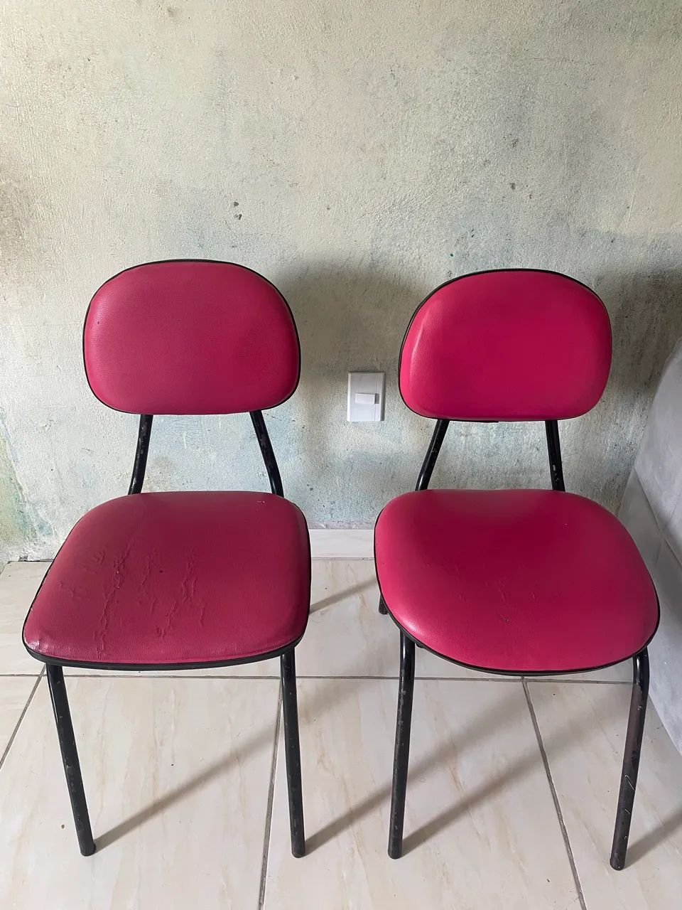 CADEIRA SIMPLES DE FERRO 