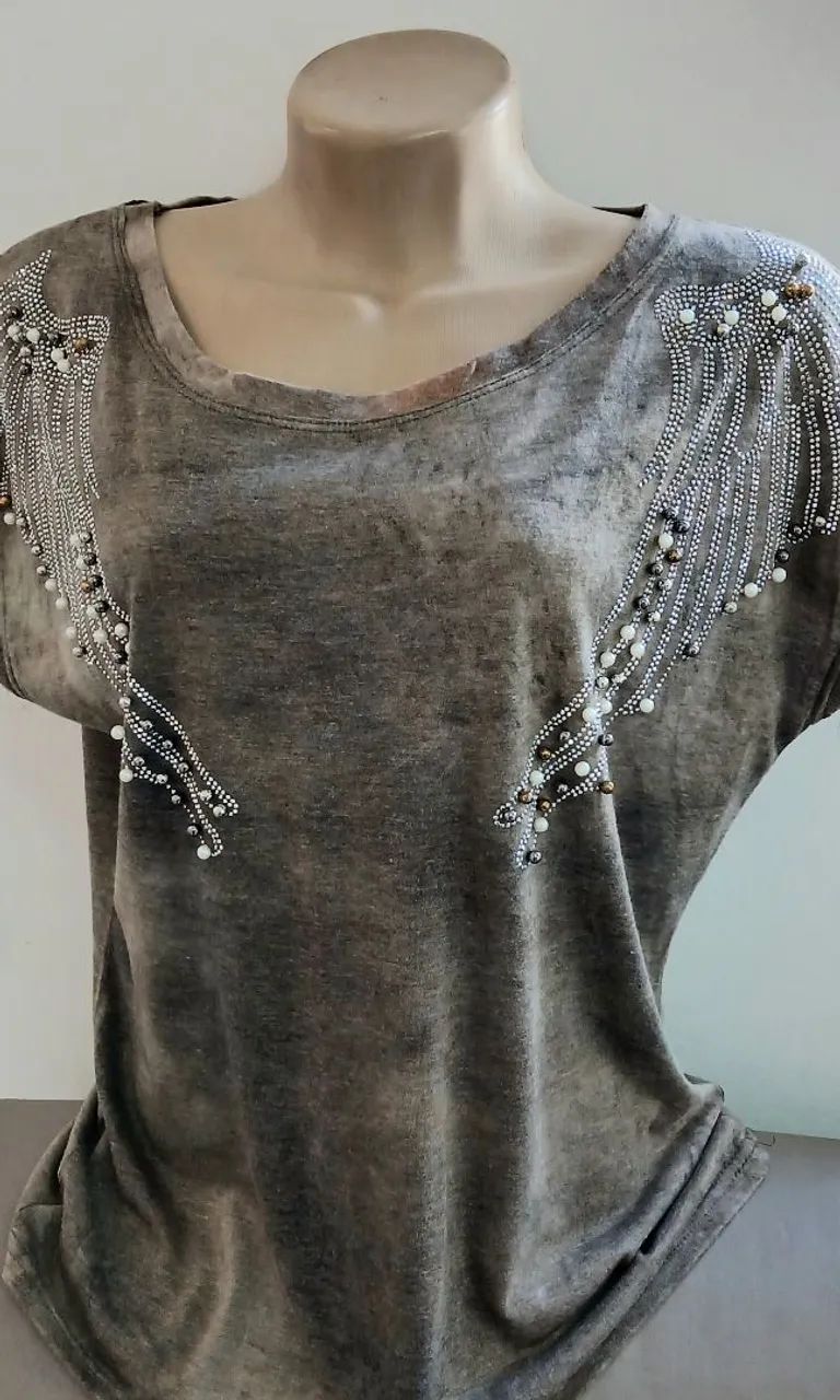 Blusa pedraria  - Foto 2