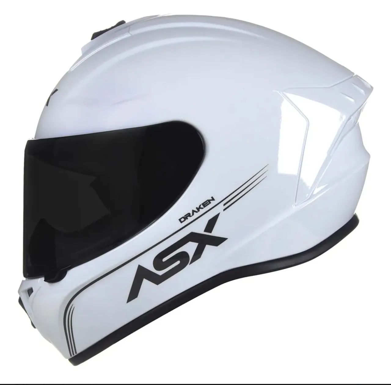 VENDO CAPACETE ASX DRAKEN TEM 1 E MEIO DE USO