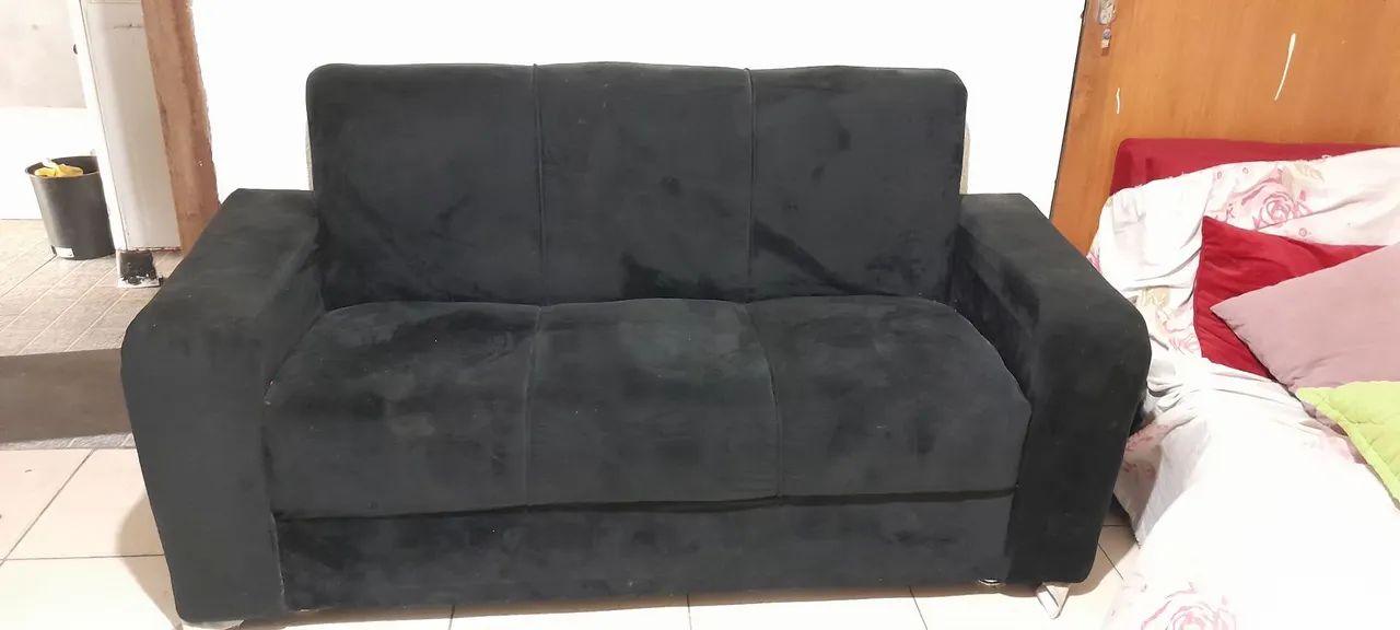 Sofá Semi-novo (ENTREGA GRÁTIS) - Foto 2