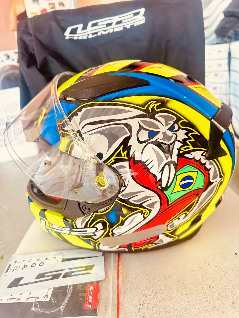 CAPACETE LS2 ALEXBARROS - Foto 4