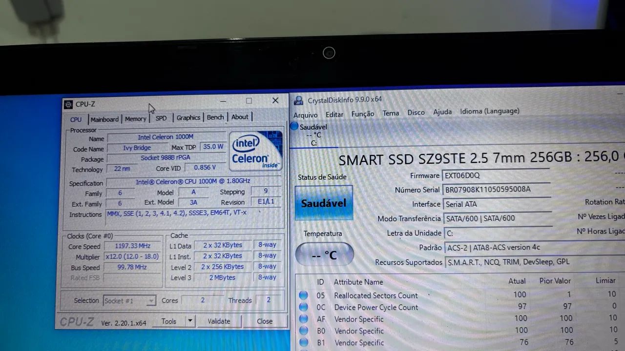 Notebook Acer 1.8 ghz com ssd 256 gb com 10 gb 15.6 ( lindo notebook ) - Foto 4