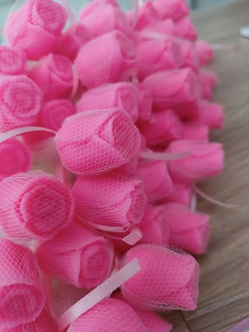 Kit 100 Sabonetes Personalizado para outubro rosa  - Foto 2