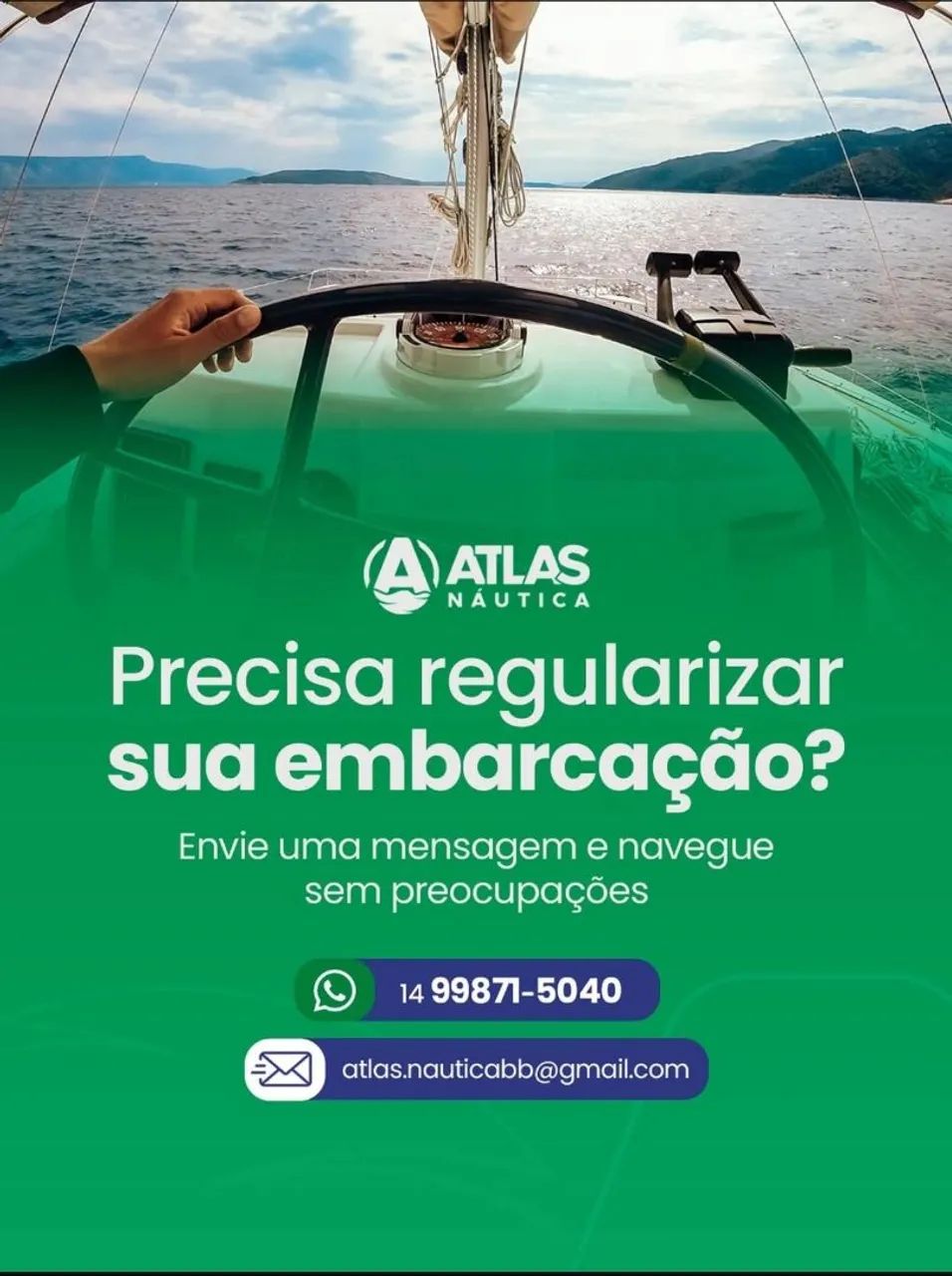 Documentação náutica Despachante Atlas - Foto 2