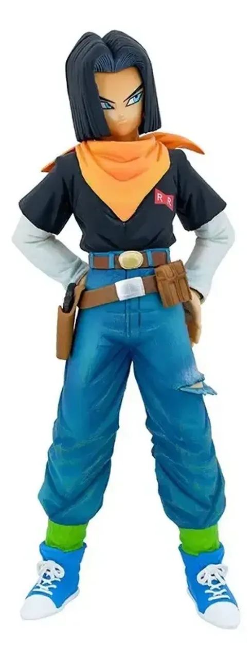 Figura De Ação Androide 17 Dragon Ball Z - 24 cm