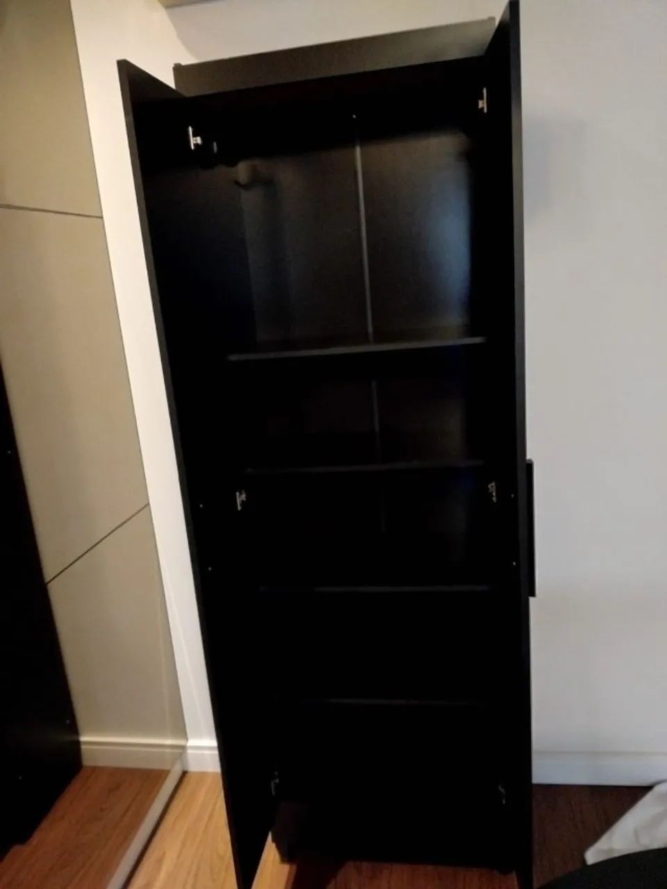 Armário preto multiuso 2 portas - Foto 5