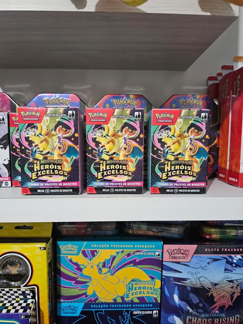 Combo de pacotes Heróis Excelsos 