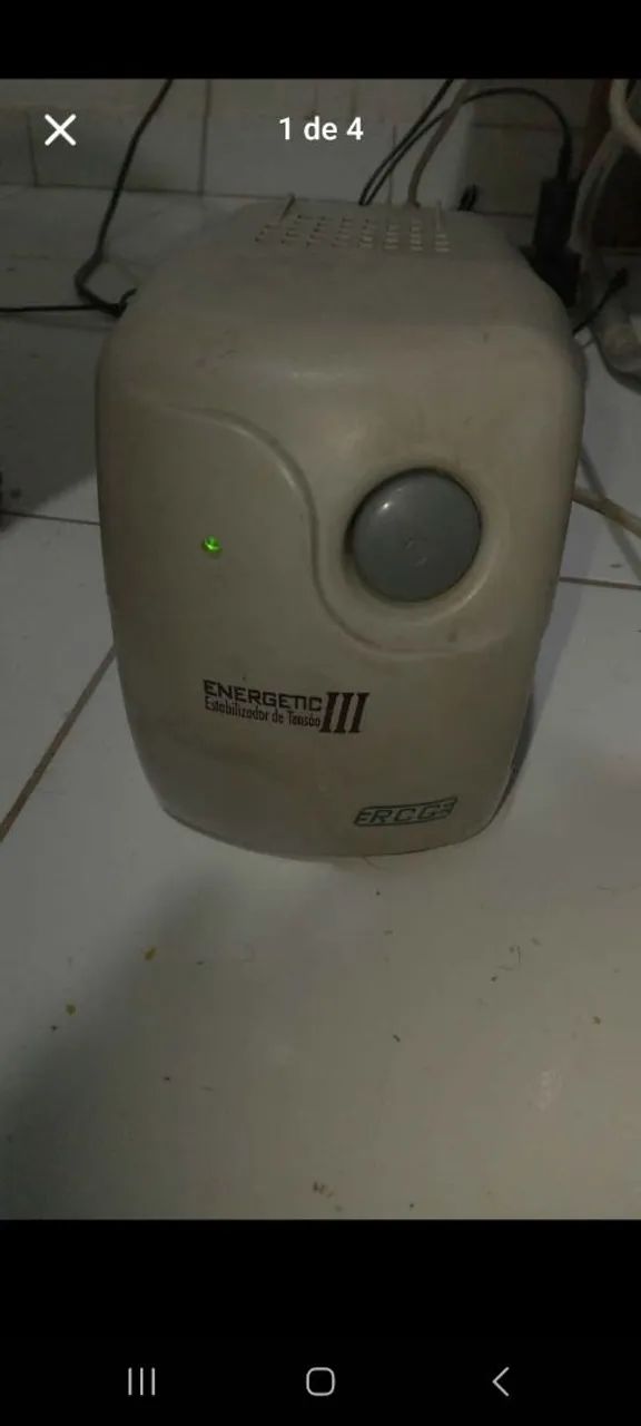 Estabilizador  pegando perfeitamente 