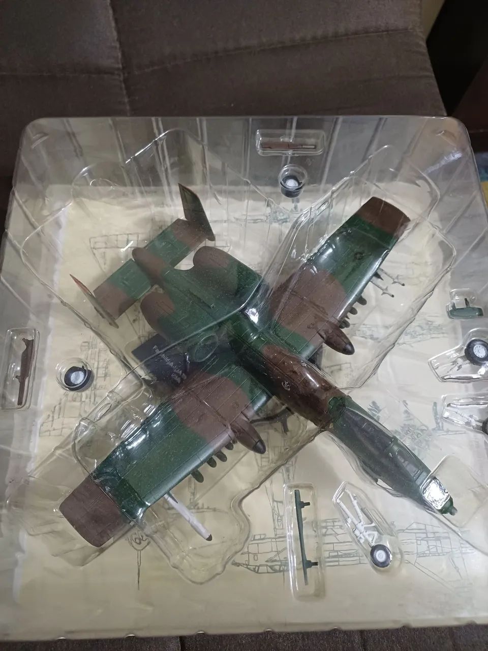Aviões De Combate Thunderbolt A-10 Camuflado  - Foto 2