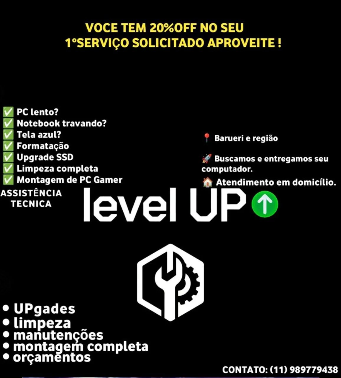 Assistência técnica para computador 