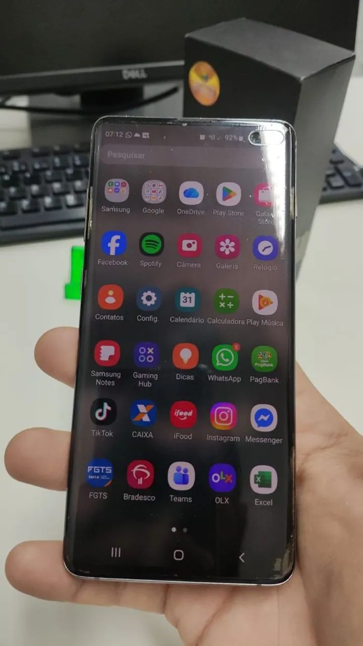 Samsung s10 plus 128 e 8 de RAM - Foto 5