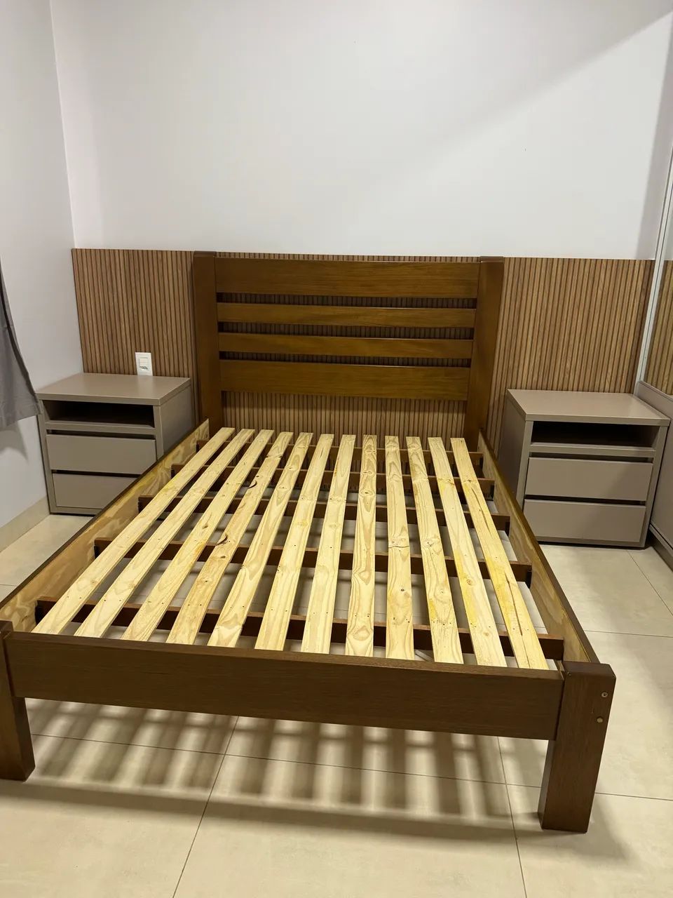 Cama casal madeira  - Foto 4