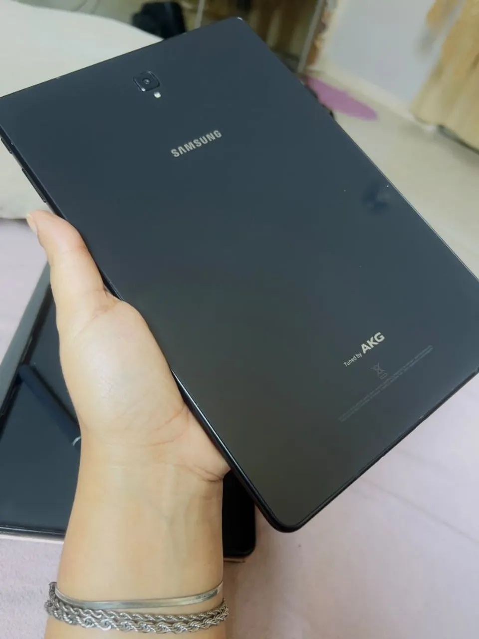 Tablet Samsung 10,5 polegadas, entrada de chip + S Pen original + case e teclado - Foto 2