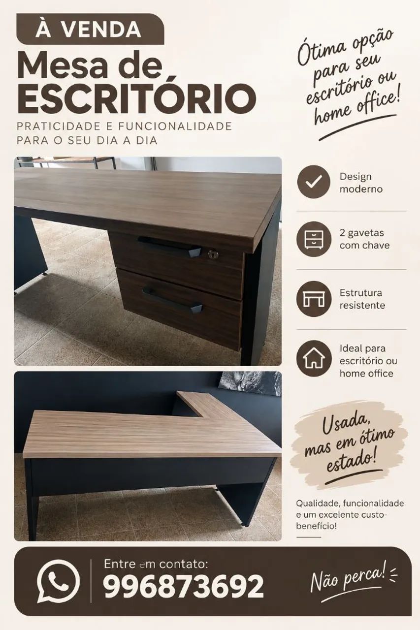 Mesa escritório 