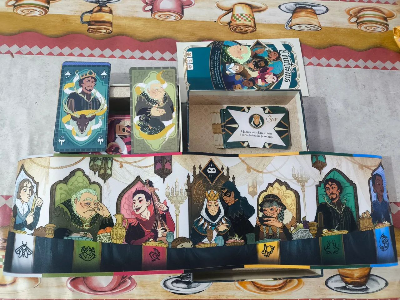 Courtisans boardgame + teeter tower - Foto 2