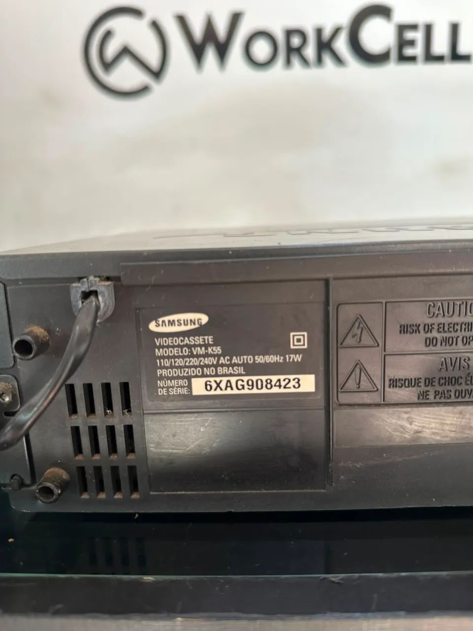 Vídeo cassete Samsung VM K55