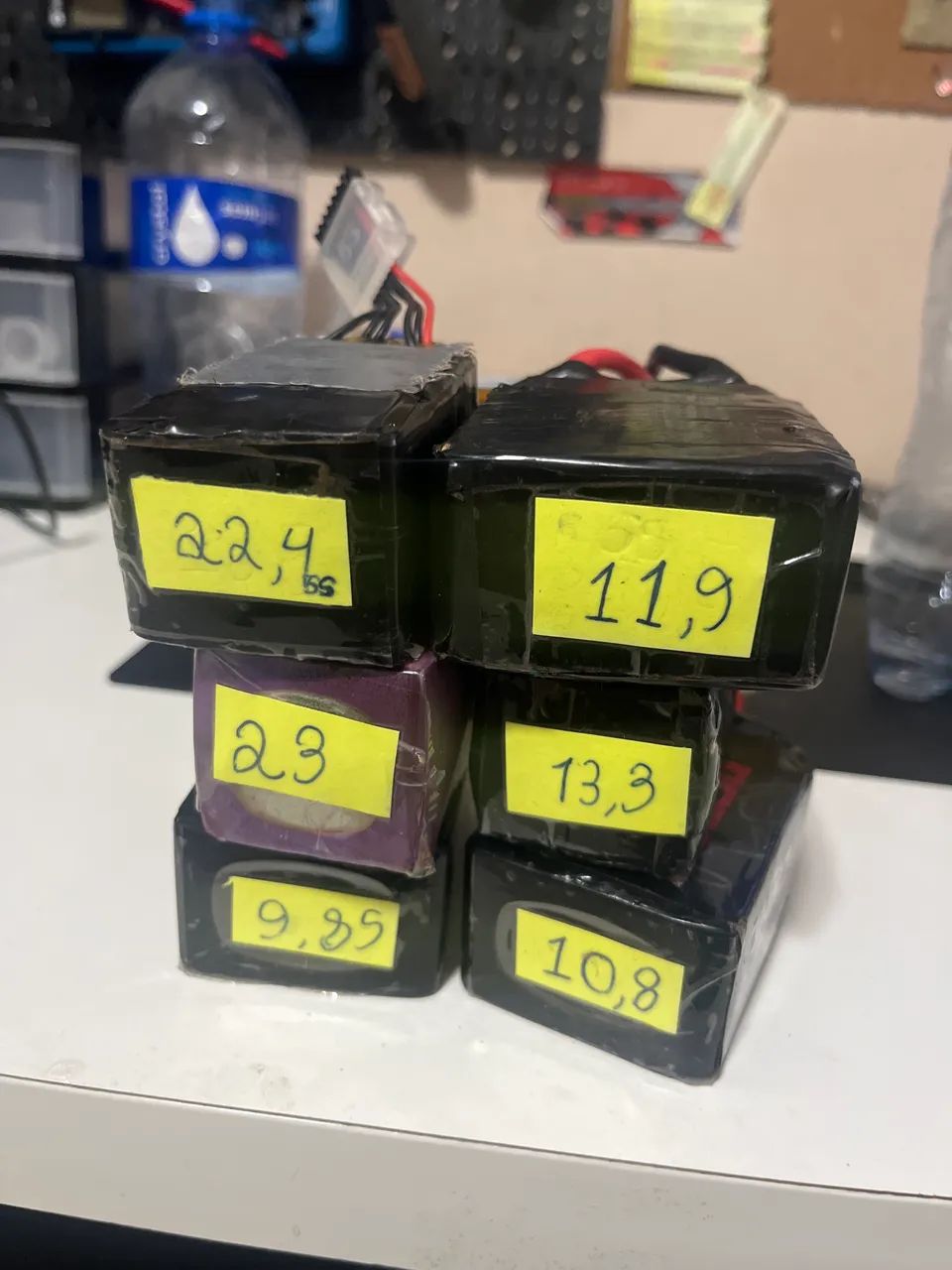 Mix baterias fpv 4 6s e 2 5s 