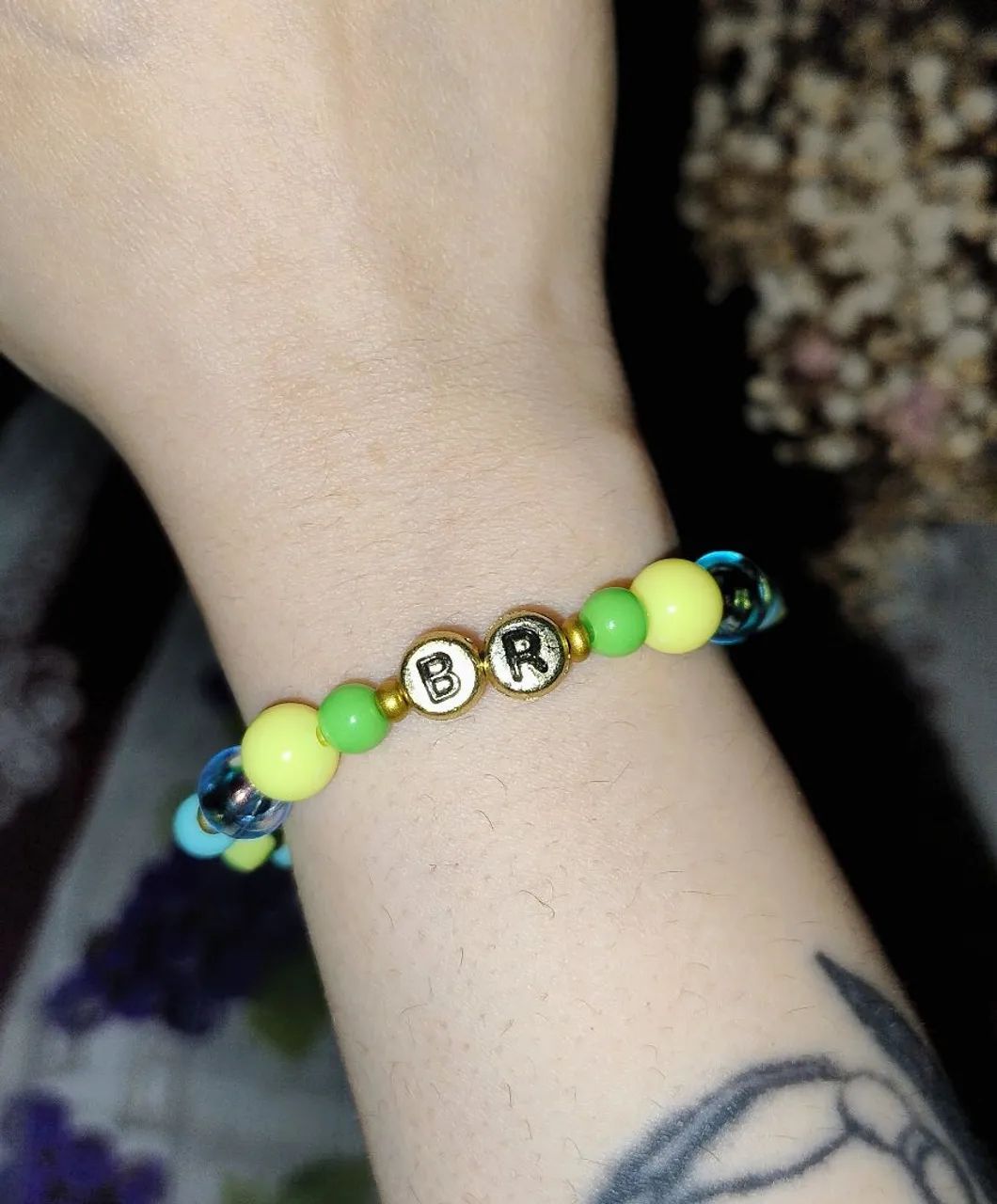 pulseira artesanal de miçangas brasil - Foto 3