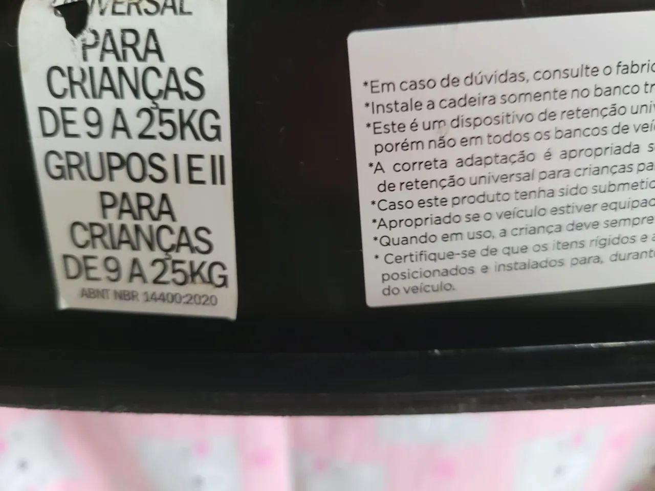 Cadeirinha de carro infantil 9 à 25 kg - Foto 4
