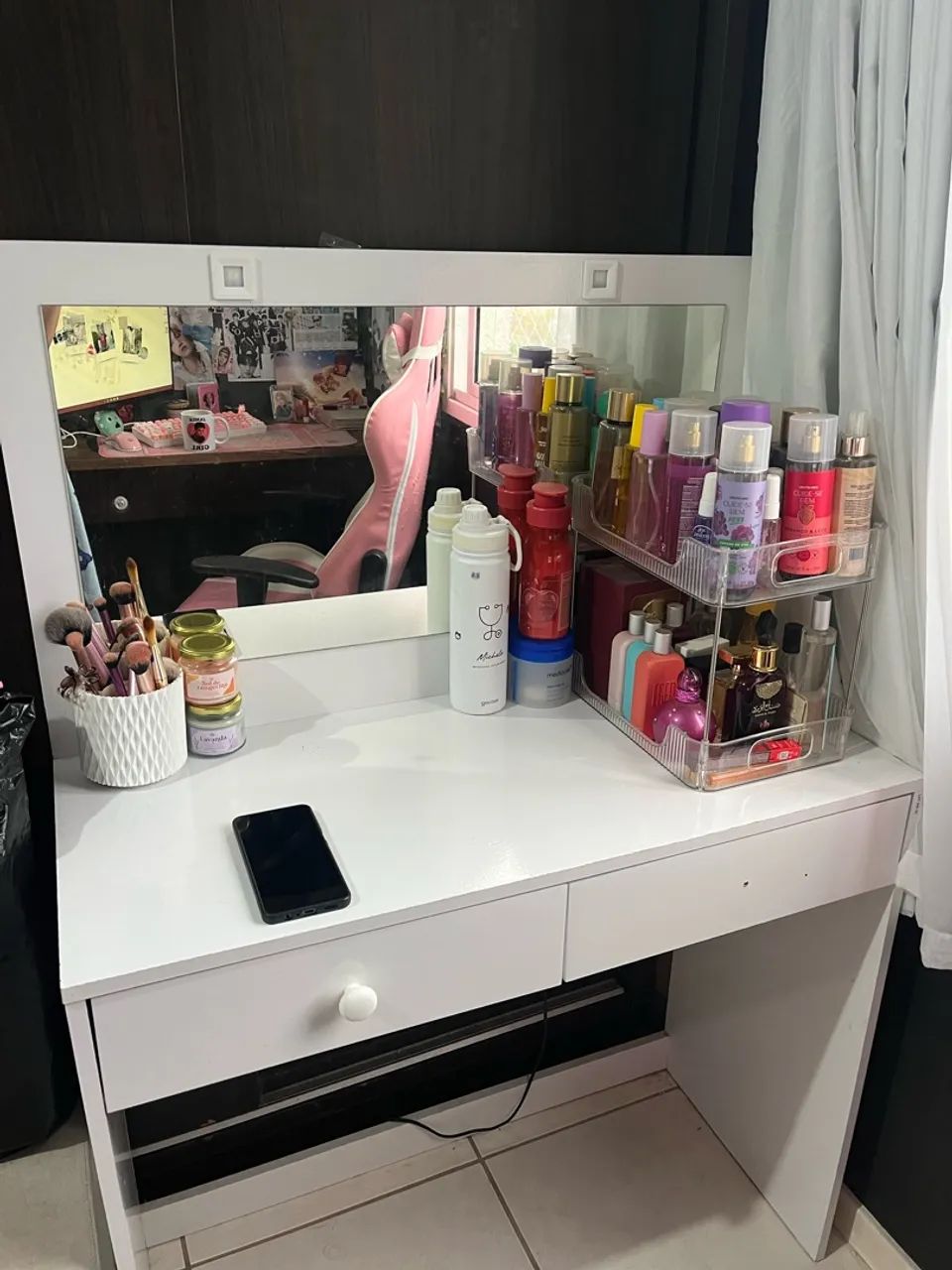 penteadeira com espelho