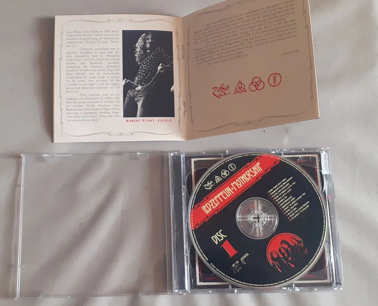 Led Zeppelin - Cd Duplo Mothership - Usado - Foto 2