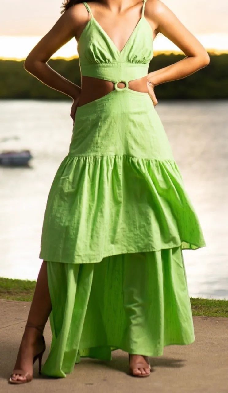 Vestido Verde Salgunamu