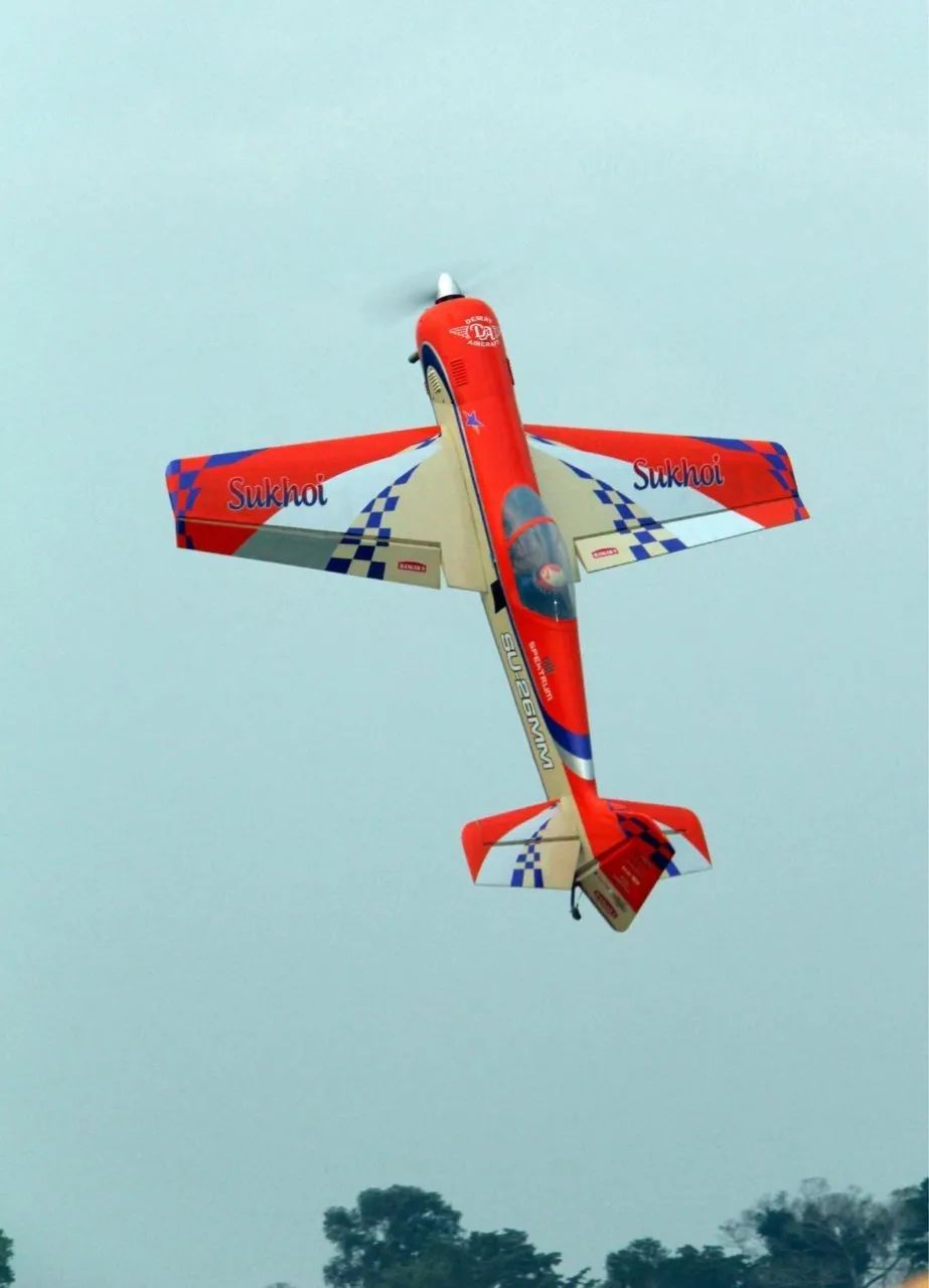 Aeromodelo sukhoi gasolina hangar 9 - Foto 2