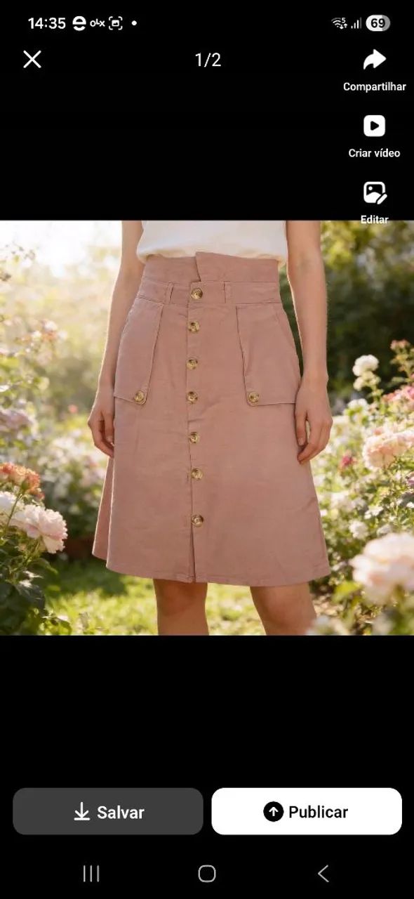 SAIA NOVA MIDI ROSE BANANA LIMON G
