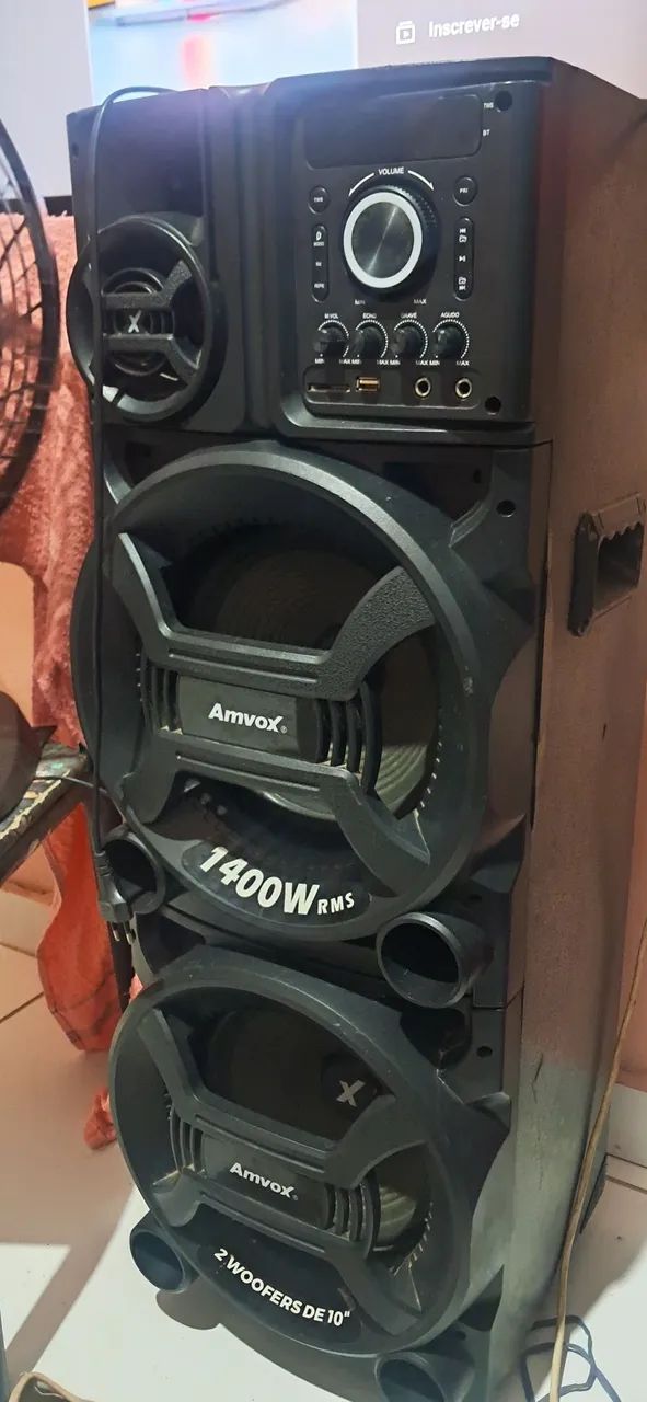 Caixa de som funcionando perfeitamente  - Foto 4