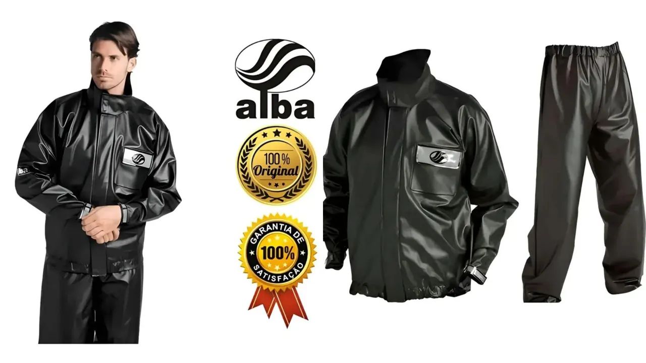 Capa de Chuva PVC Alba - Foto 2