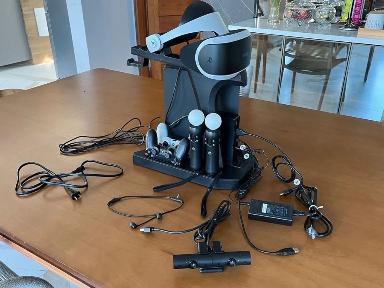 PS4 + Kit Vr completo e jogos 